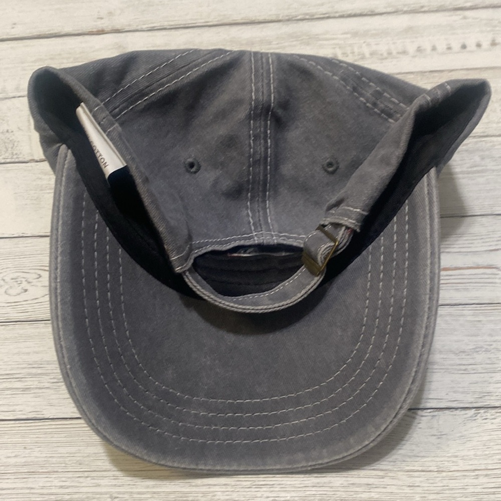 AMERICA EST 1776 Gray, Red, White & Blue American Flag Baseball Cap. Unisex - Picture 4 of 9